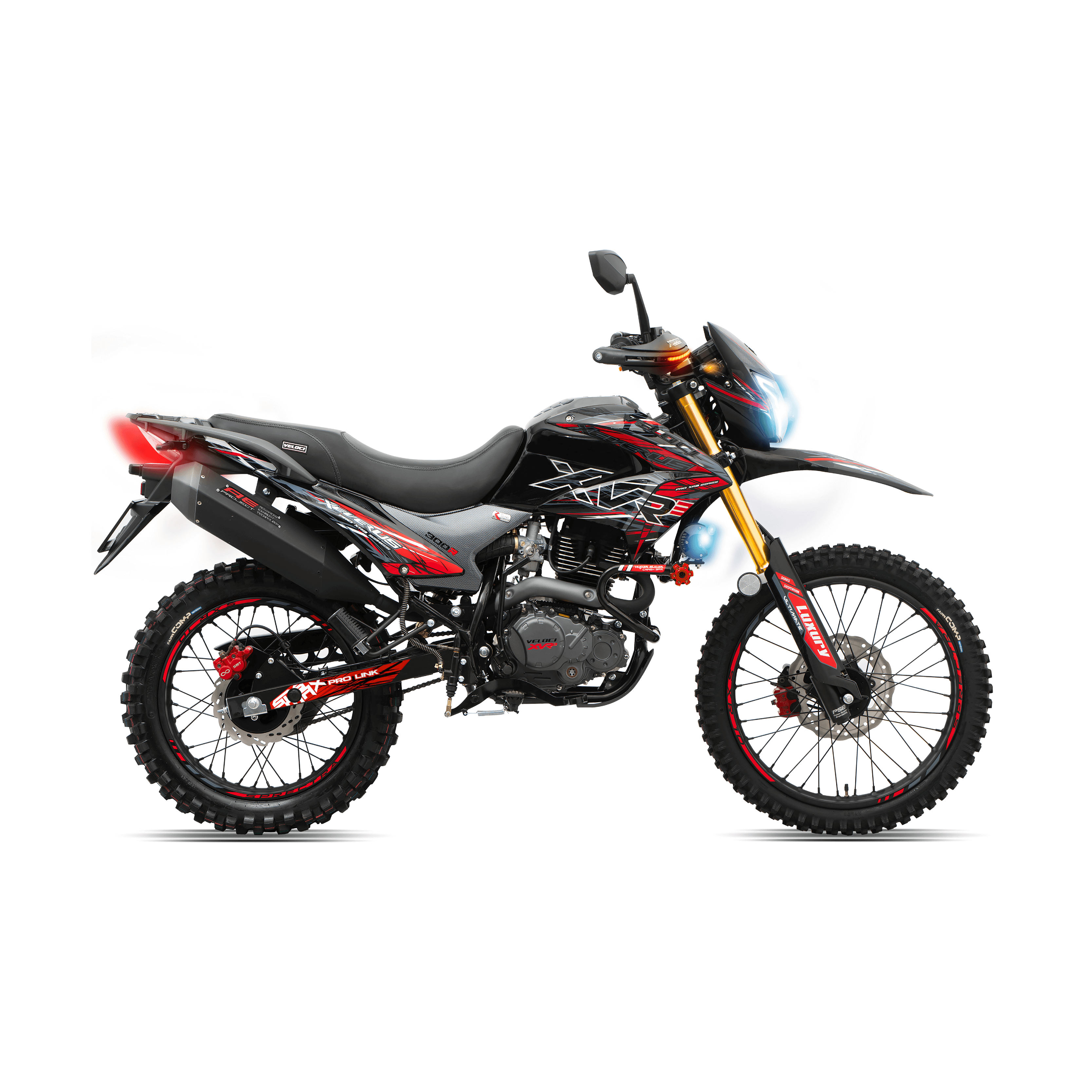 MOTO XEVERUS PRO XR3 300 CC ROJO
